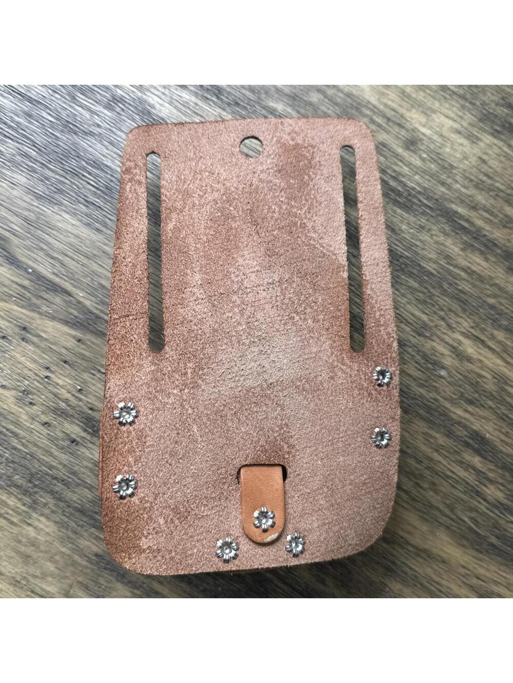 Stanley Leather Measuring Tape Holder Holster For Tool Belt NOS New Old Stock - Picture 2 of 2